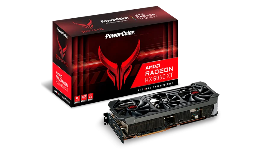 PowerColor Red Devil AMD Radeon RX 6950 XT de 16 GB GDDR6
